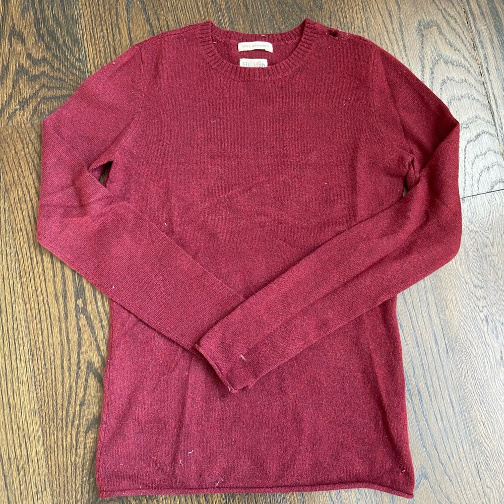 the best time to wear a red sweater is all the time..